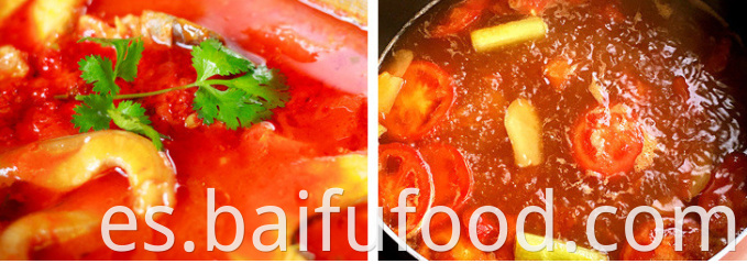 500g tomato hot pot bottom material